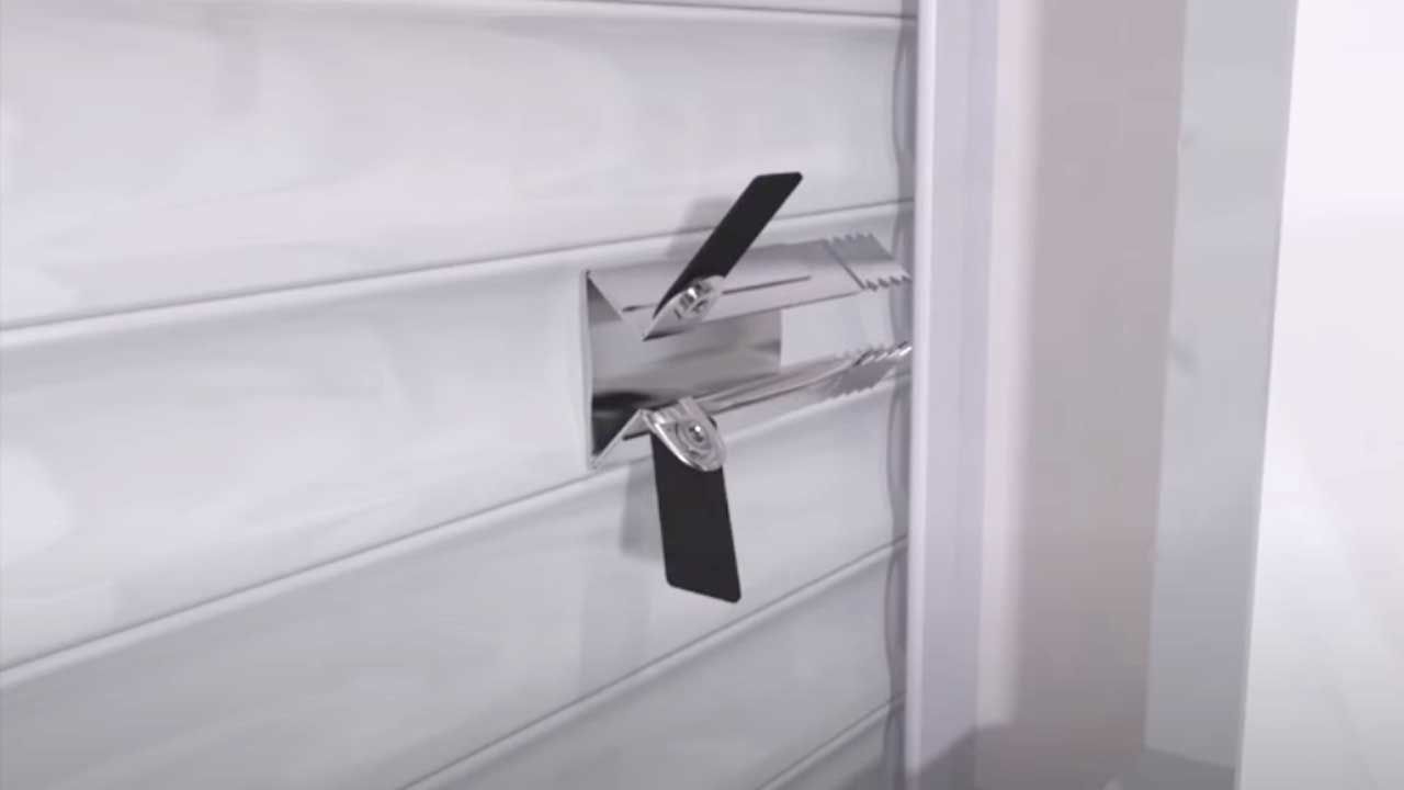 Antirrobo Persiana. Pinzas seguridad. Impedir levantar persiana desde fuera